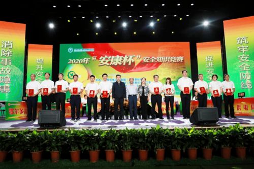 包供榮獲公司2020年“安康杯”競賽優秀組織獎——安全組織成就卓越標桿